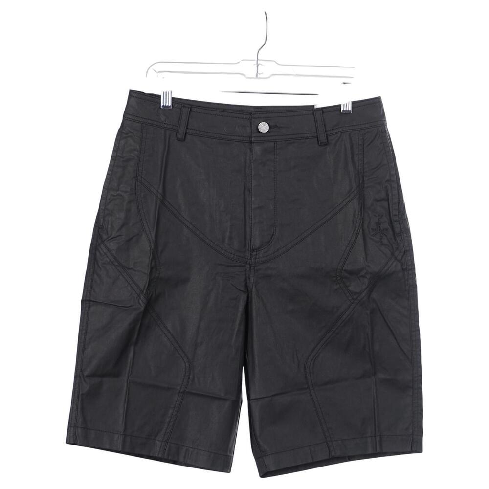 NWT Jordan Nike x Cactus Jack Shorts Men Size 30 Black Coated Waxed Travis Scott